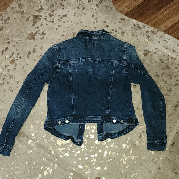 William Rast Dark Blue Jean Jacket - Picture 4 of 5
